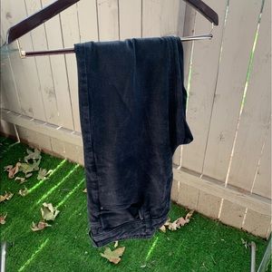 ASOS DISTRESSED BLACK DENIM JEANS // 34x36